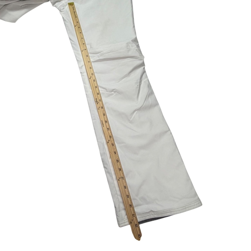 Obermeyer Sugarbush Stretch Ski Pant White Performance Tech Snow Winter - Picture 14 of 16